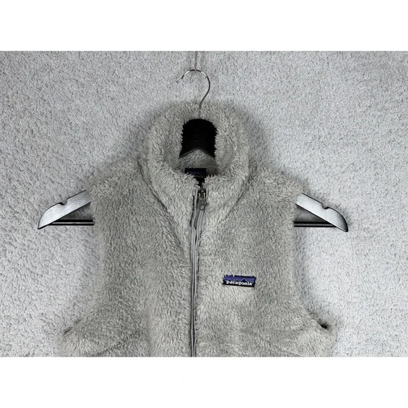 Patagonia Los Gatos Full Zip Women's Size XS Gray Fleece Vest Jacket 25216 - Picture 4 of 8
